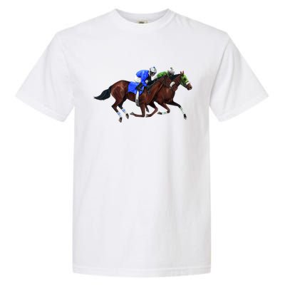 Derby Horse Racing Garment-Dyed Heavyweight T-Shirt