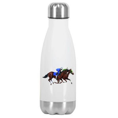 Derby Horse Racing Stainless Steel Insulated Water Bottle