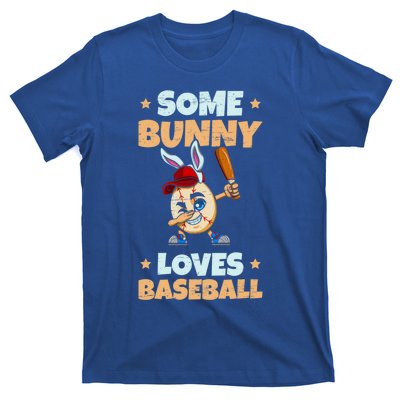 Dabbing Easter Some Bunny Loves Baseball Rabbit Cap Egg Gift T-Shirt