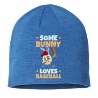 Dabbing Easter Some Bunny Loves Baseball Rabbit Cap Egg Gift Sustainable Beanie