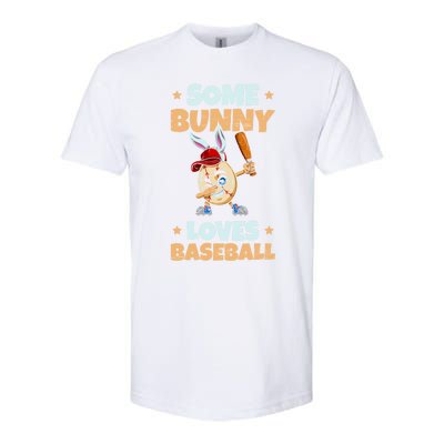 Dabbing Easter Some Bunny Loves Baseball Rabbit Cap Egg Gift Softstyle CVC T-Shirt