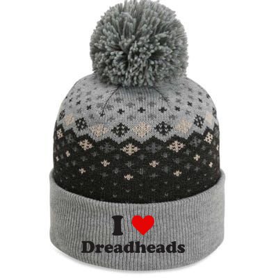 Dreadhead Enthusiast Show Your Love The Baniff Cuffed Pom Beanie