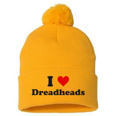 Dreadhead Enthusiast Show Your Love Pom Pom 12in Knit Beanie