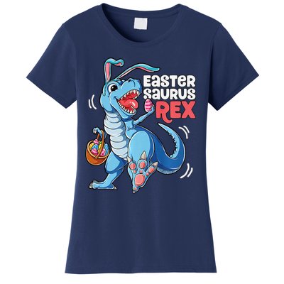 Dinosaur Easter Saurus T Rex Bunny Gifts Egg Premium Women's T-Shirt