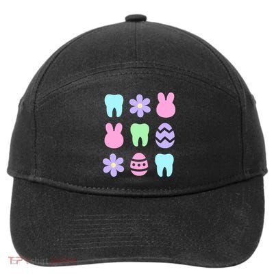 Dental Easter Spring 7-Panel Snapback Hat