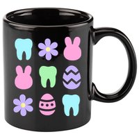 Dental Easter Spring 11oz C Handle Ceramic Mug