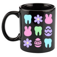 Dental Easter Spring 11oz C Handle Ceramic Mug