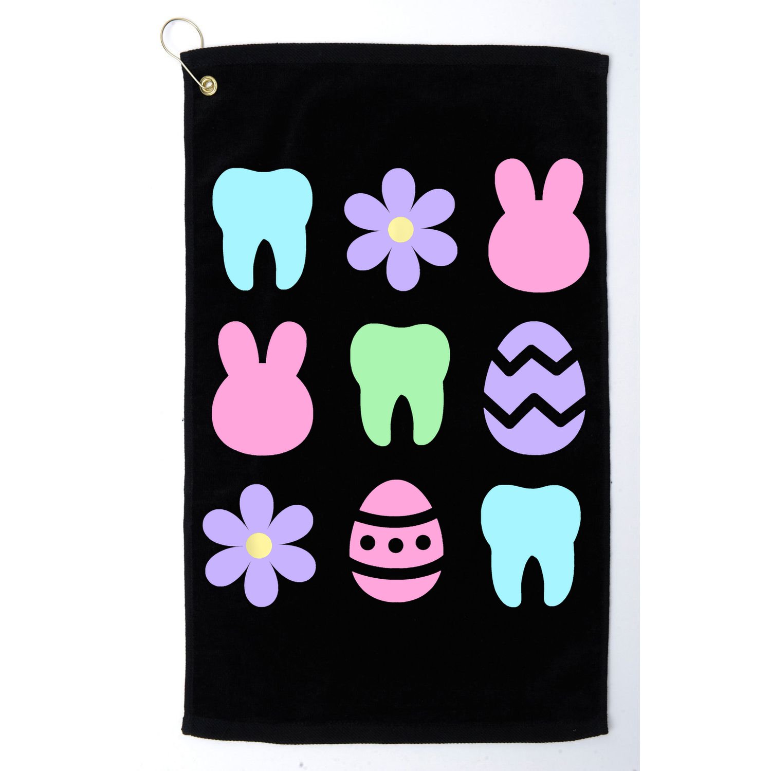 Dental Easter Spring Golf Towel