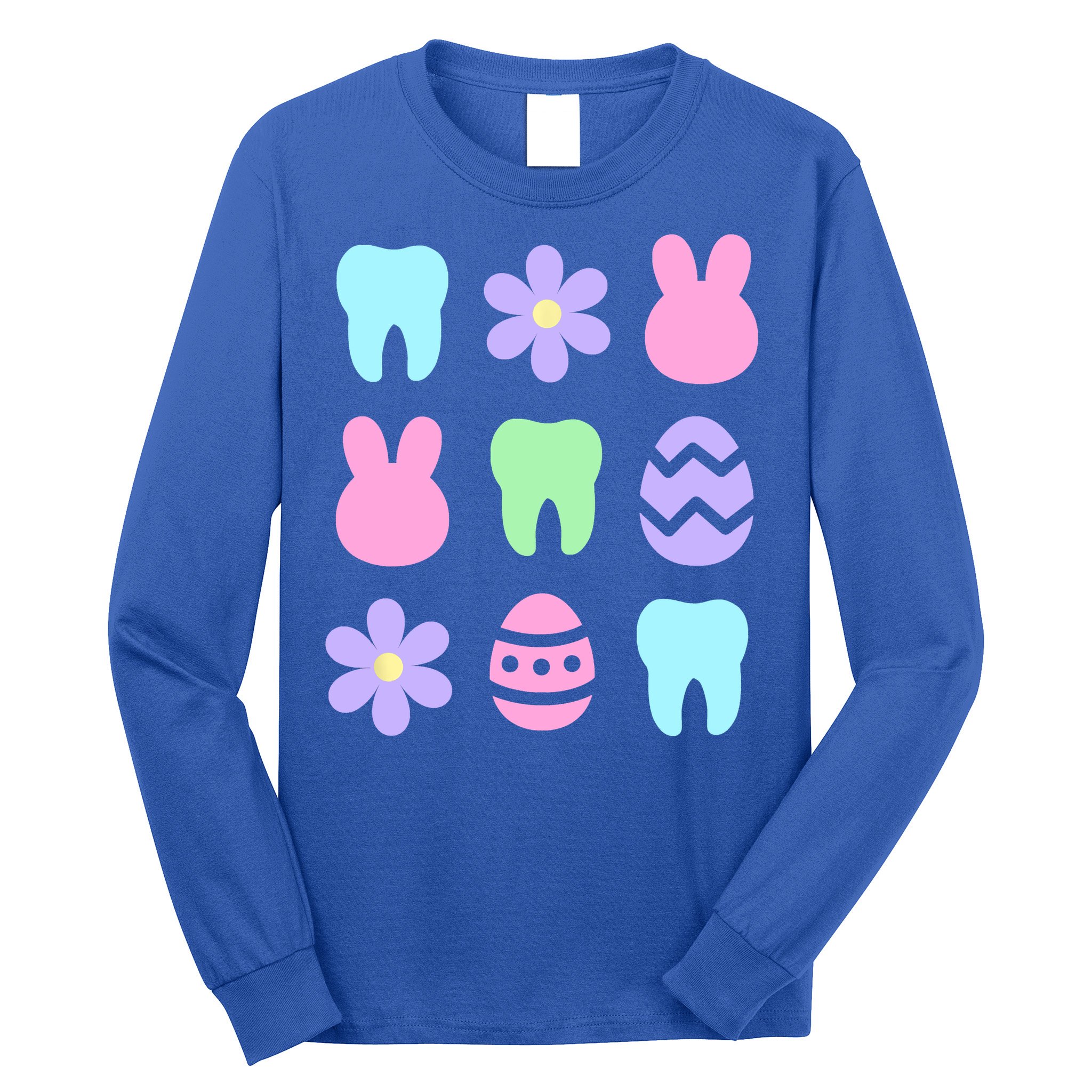 Dental Easter Spring Long Sleeve Shirt