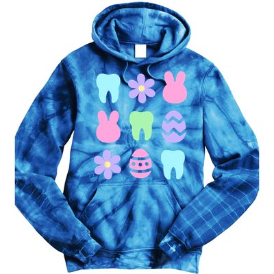 Dental Easter Spring Tie Dye Hoodie