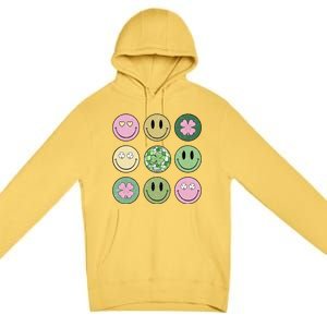 Disco Emoji St Patrick Day Cute Premium Pullover Hoodie