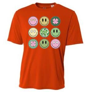 Disco Emoji St Patrick Day Cute Cooling Performance Crew T-Shirt