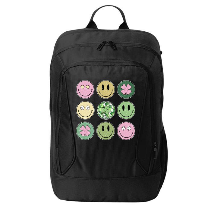 Disco Emoji St Patrick Day Cute City Backpack