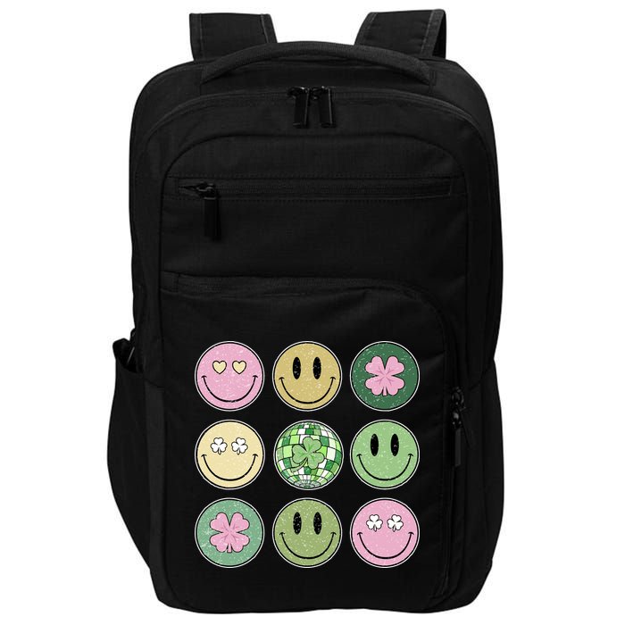 Disco Emoji St Patrick Day Cute Impact Tech Backpack