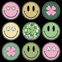 Disco Emoji St Patrick Day Cute Impact Tech Backpack