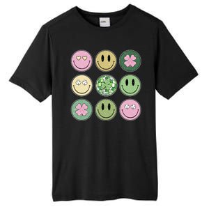 Disco Emoji St Patrick Day Cute Tall Fusion ChromaSoft Performance T-Shirt