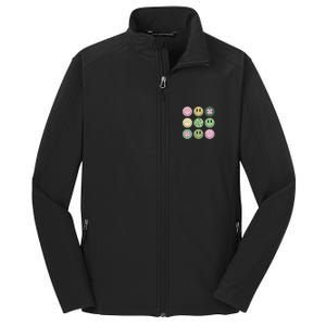 Disco Emoji St Patrick Day Cute Core Soft Shell Jacket