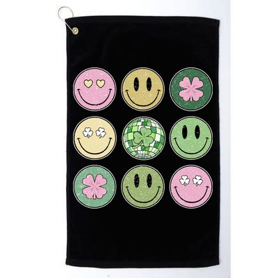 Disco Emoji St Patrick Day Cute Golf Towel