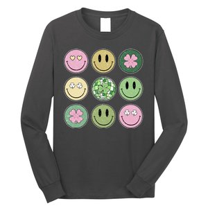 Disco Emoji St Patrick Day Cute Long Sleeve Shirt