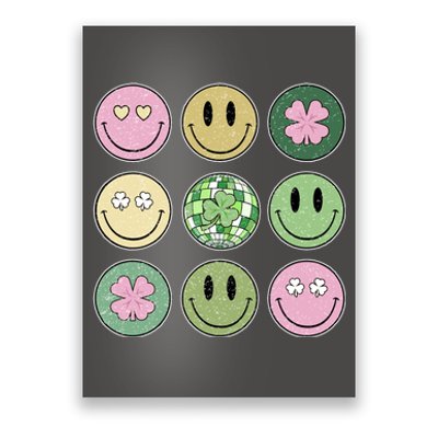 Disco Emoji St Patrick Day Cute Poster