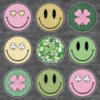 Disco Emoji St Patrick Day Cute Poster