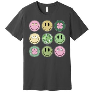 Disco Emoji St Patrick Day Cute Premium T-Shirt