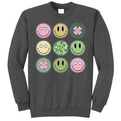 Disco Emoji St Patrick Day Cute Tall Sweatshirt