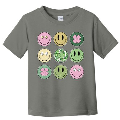 Disco Emoji St Patrick Day Cute Toddler T-Shirt