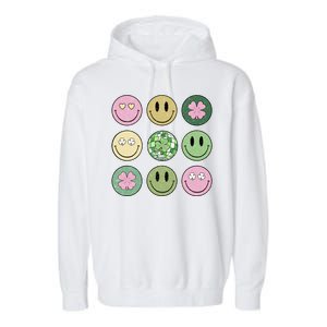 Disco Emoji St Patrick Day Cute Garment-Dyed Fleece Hoodie