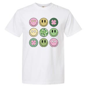 Disco Emoji St Patrick Day Cute Garment-Dyed Heavyweight T-Shirt