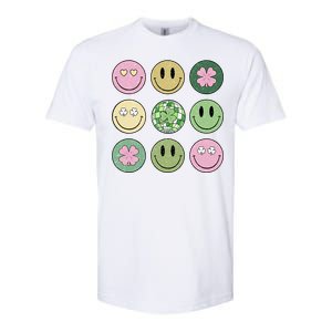 Disco Emoji St Patrick Day Cute Softstyle CVC T-Shirt