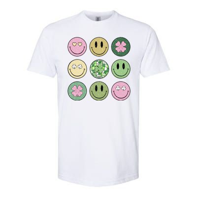 Disco Emoji St Patrick Day Cute Softstyle® CVC T-Shirt