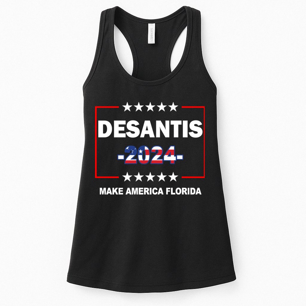 Desaints Make America Florida Womens Tank Top