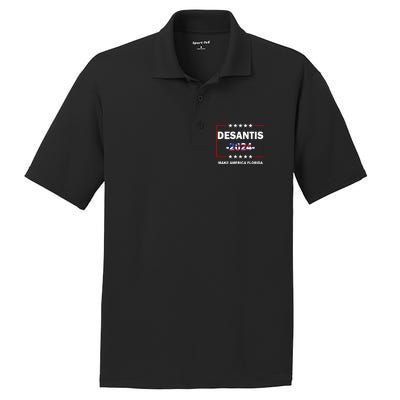 Desaints Make America Florida PosiCharge RacerMesh Polo