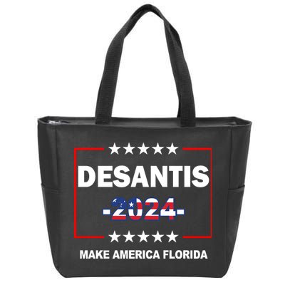 Desaints Make America Florida Zip Tote Bag
