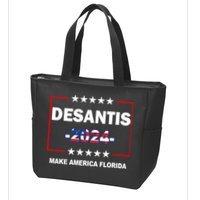 Desaints Make America Florida Zip Tote Bag