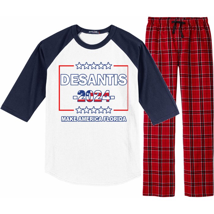 Desaints Make America Florida Raglan Sleeve Pajama Set