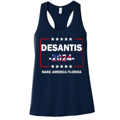 Desaints Make America Florida Women's Racerback Tank