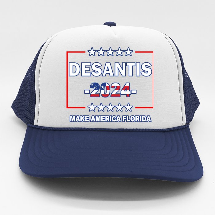 Desaints Make America Florida Trucker Hat