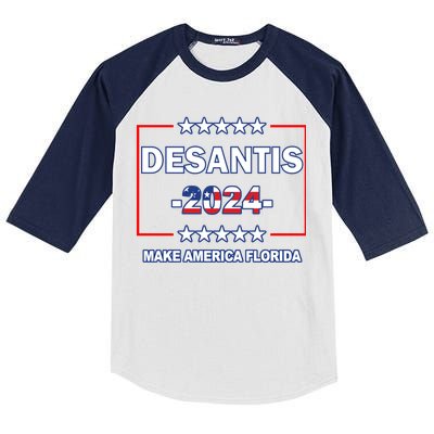 Desaints Make America Florida Kids Colorblock Raglan Jersey