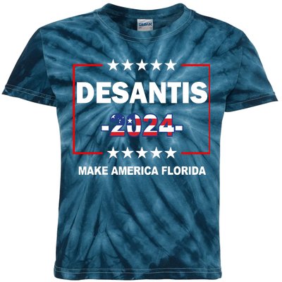 Desaints Make America Florida Kids Tie-Dye T-Shirt