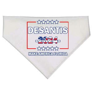 Desaints Make America Florida USA-Made Doggie Bandana