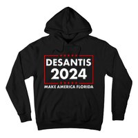 Desantis 2024 Make America Florida Election Logo Hoodie