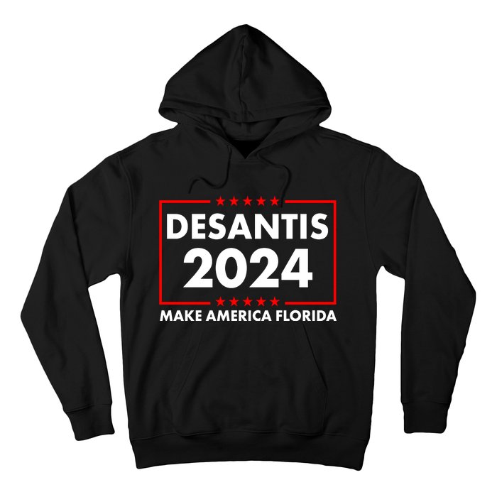 Desantis 2024 Make America Florida Election Logo Hoodie