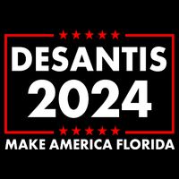 Desantis 2024 Make America Florida Election Logo Baby Bodysuit