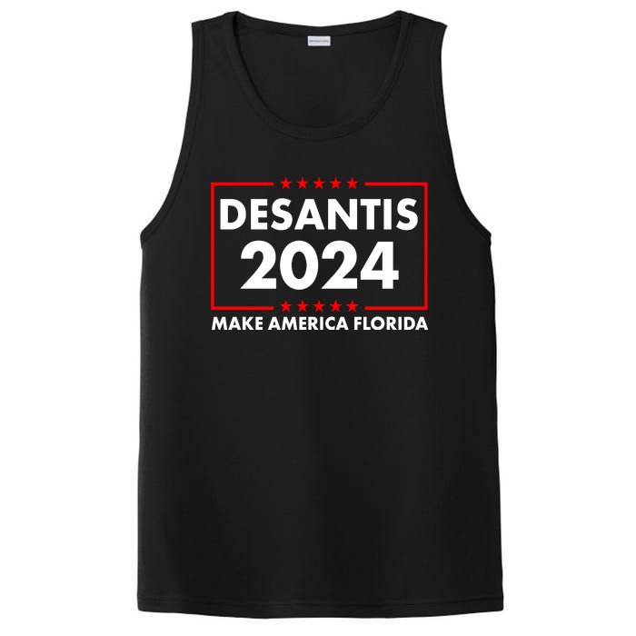 Desantis 2024 Make America Florida Election Logo PosiCharge Competitor Tank