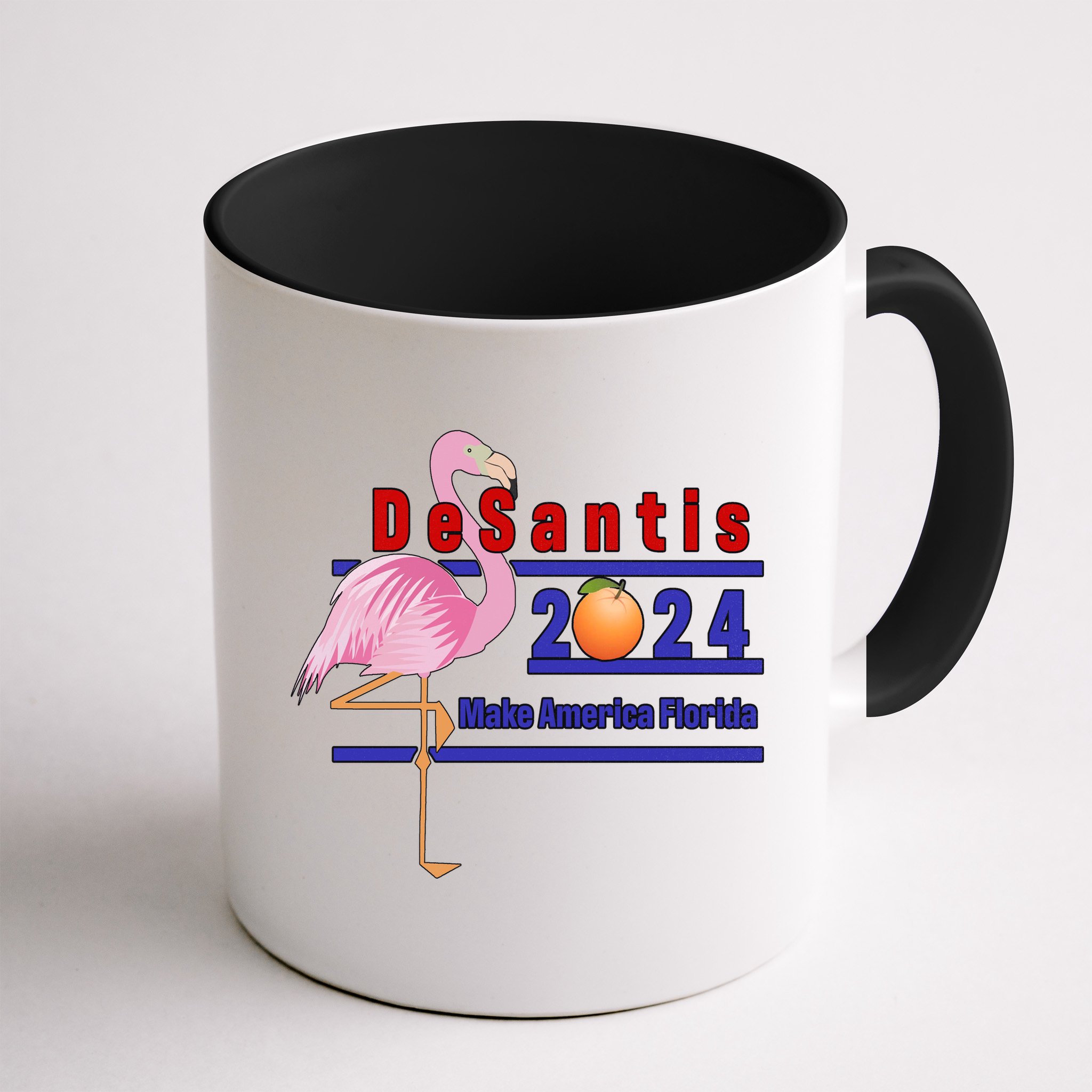 DeSantis 2024 Make America Florida Flamingo Mug