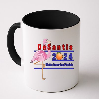 DeSantis 2024 Make America Florida Flamingo Mug