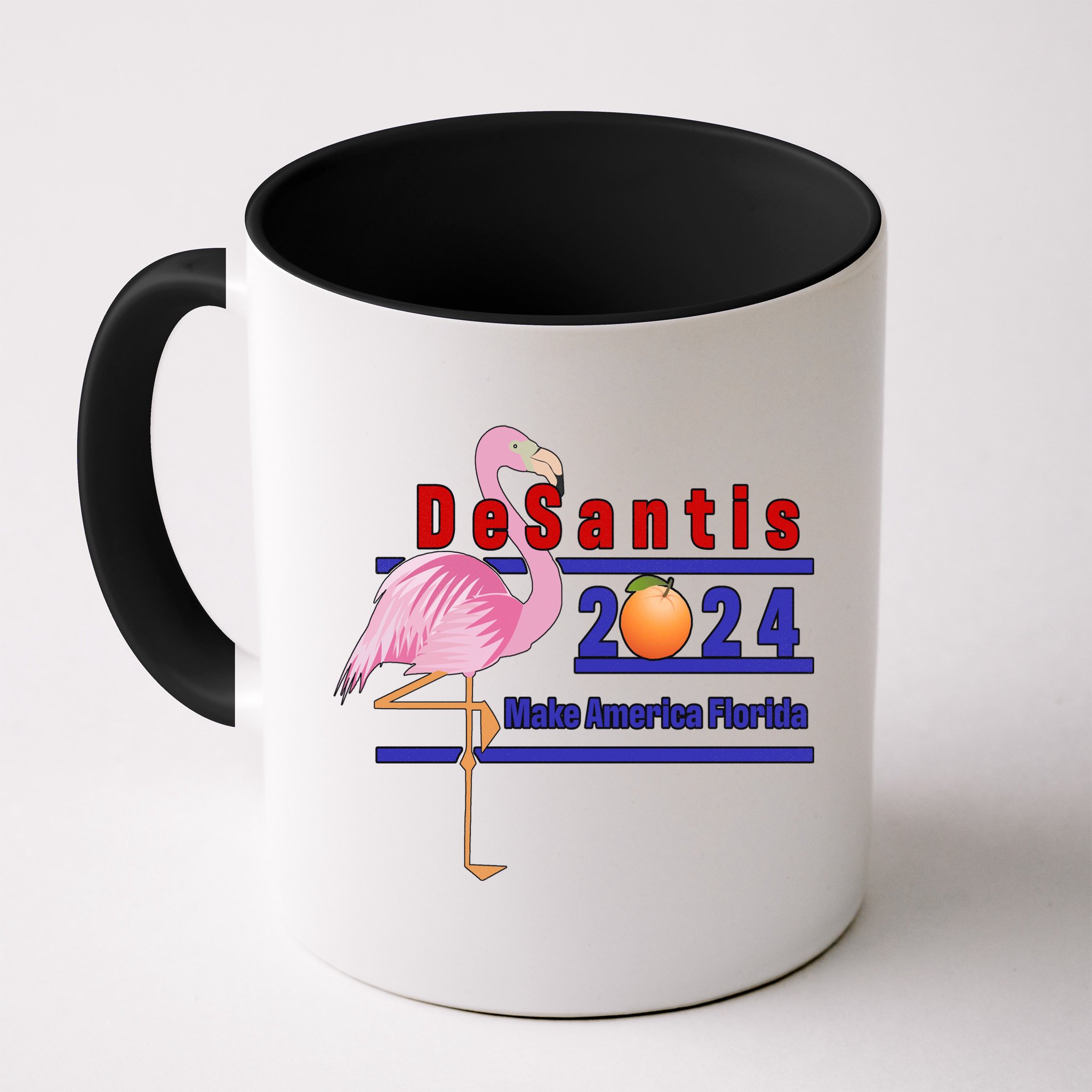 DeSantis 2024 Make America Florida Flamingo Mug