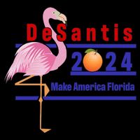 DeSantis 2024 Make America Florida Flamingo Mug